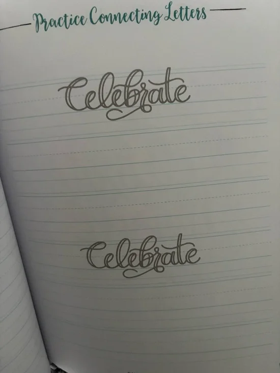 Creative Lettering Journal with Inspirational Quotes - Picture 7 of 8